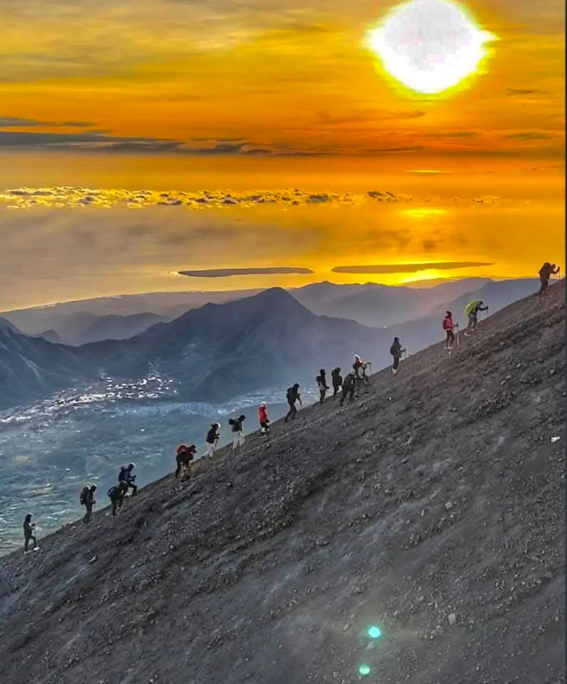 Segara Anak crater lake Mount Rinjani
